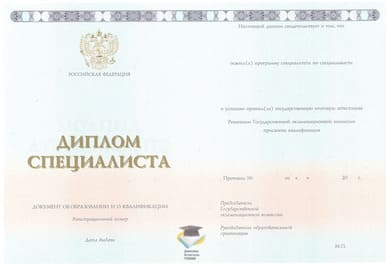 Диплом СПбГТИ (ТУ) ООО Знак 2014-2020 годов