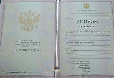 Диплом Пензенского художественного училища им. К.А. Савицкого 2003-2006 годов